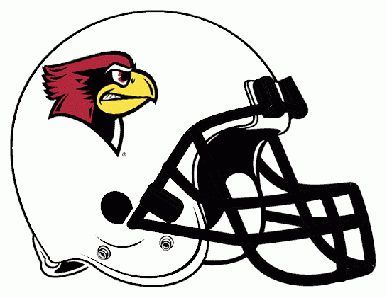 Illinois State Redbirds 1996-Pres Helmet iron on paper